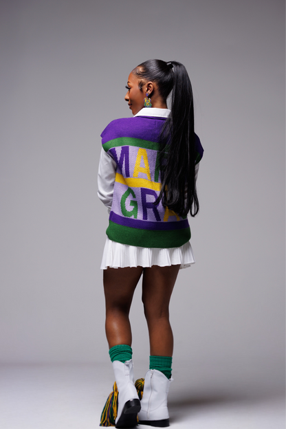The Mardi Gras Muse Vest
