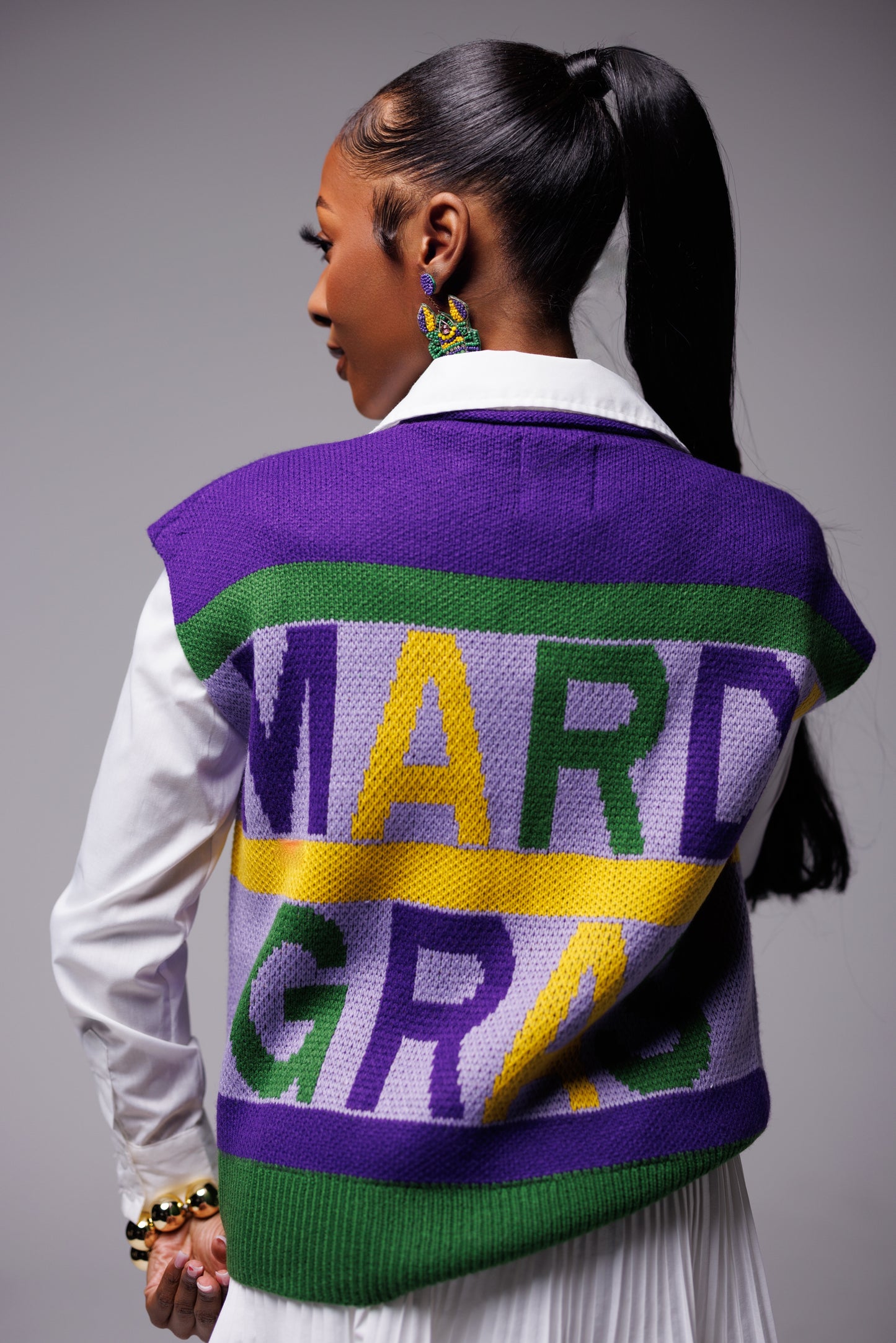 The Mardi Gras Muse Vest